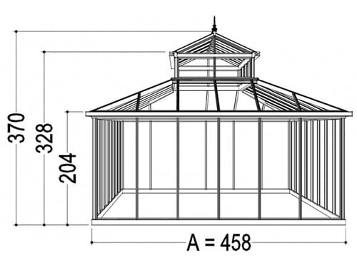 Janssens Cathedral Victorian Greenhouse