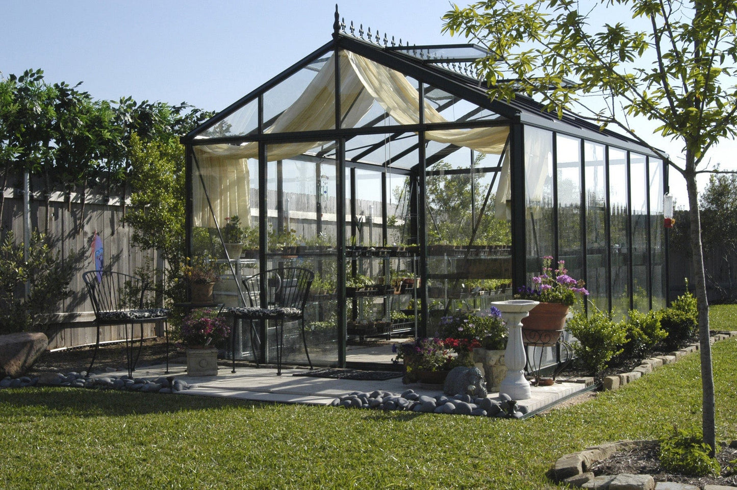 Janssens Royal Victorian Glass Greenhouse VI34 10' x 15'