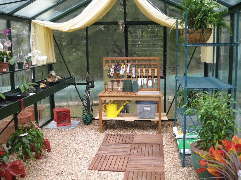 Janssens Royal Victorian Glass Greenhouse VI34 10' x 15'
