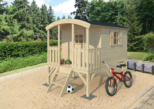 Palmako Huck 6x7 Wooden Playhouse Kit