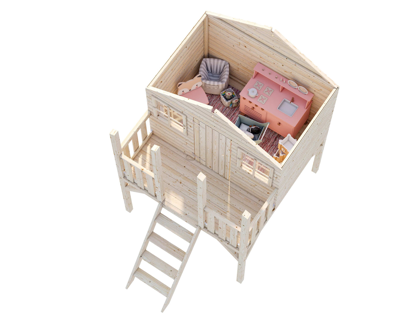 Palmako Toby 6x4 Wooden Playhouse Kit