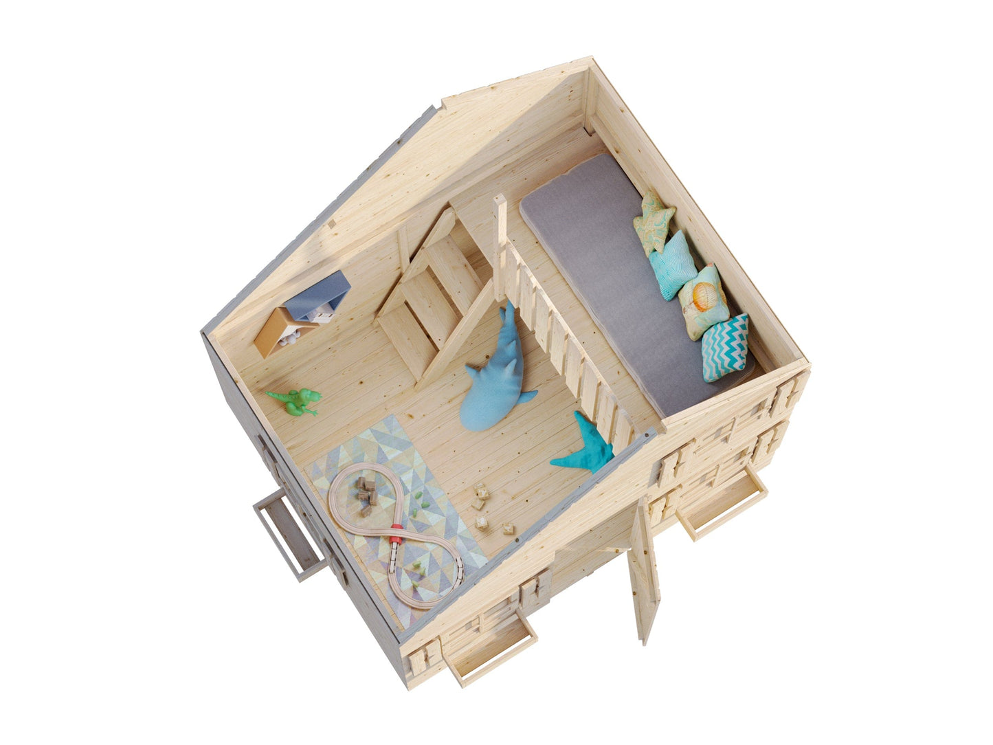 Palmako Tom 7x6 Wooden Playhouse Kit