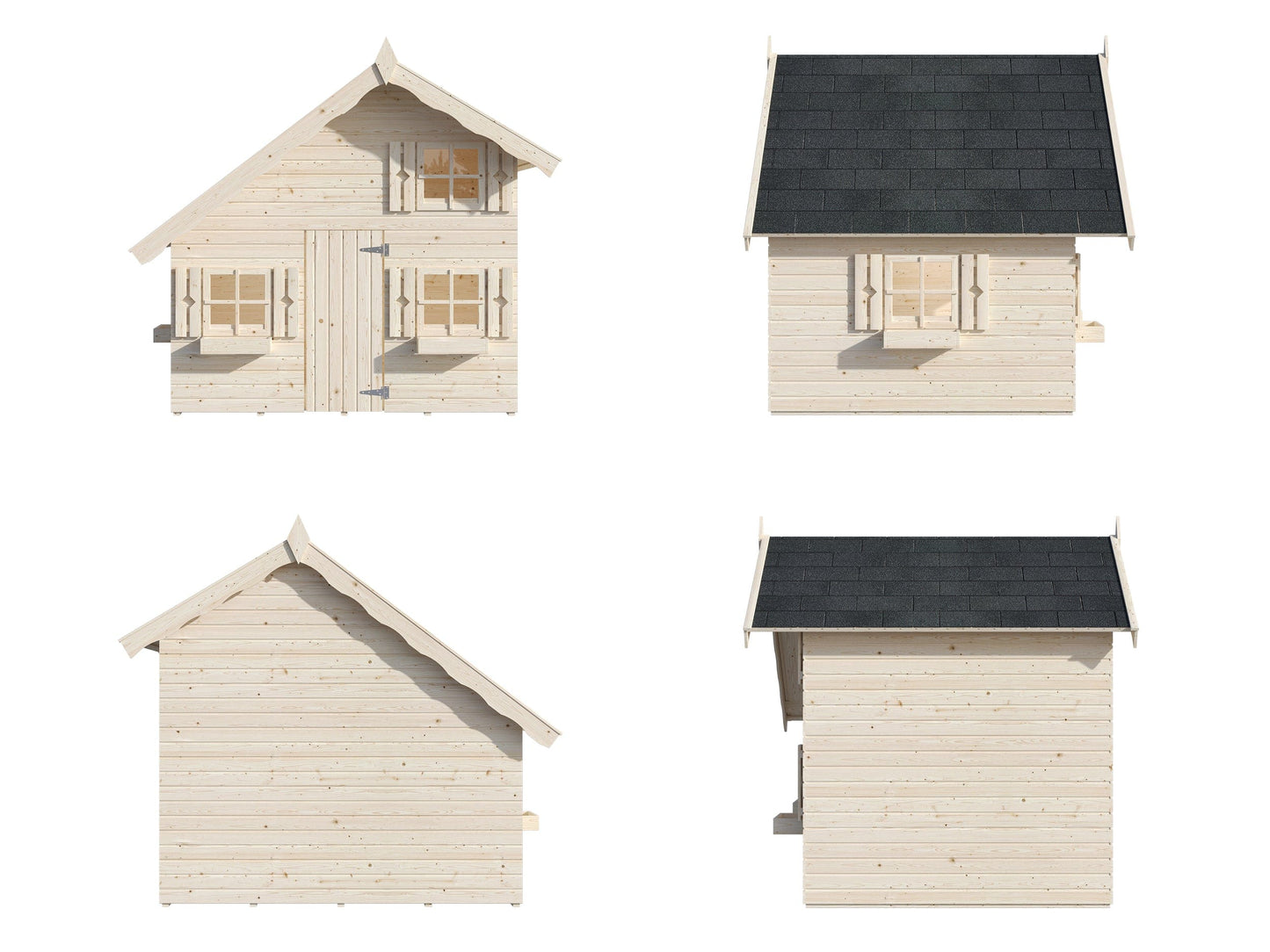 Palmako Tom 7x6 Wooden Playhouse Kit