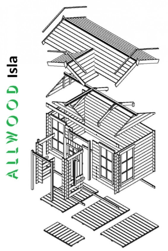 Isla Playhouse (Shingles Included)
