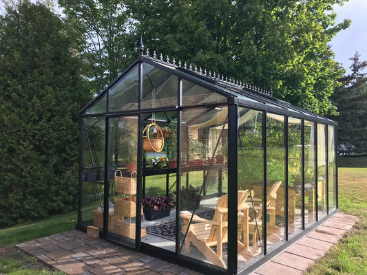 Janssens Royal Victorian Glass Greenhouse VI34 10' x 15'