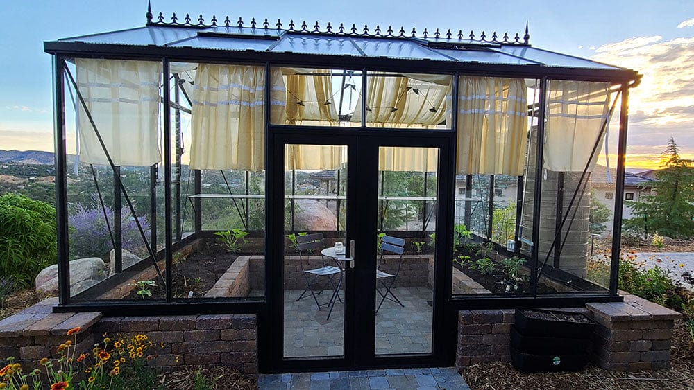 Janssens Royal Victorian Glass Greenhouse VI36 10' x 20'