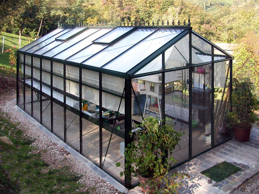 Janssens Royal Victorian Glass Greenhouse VI46 13' x 20'