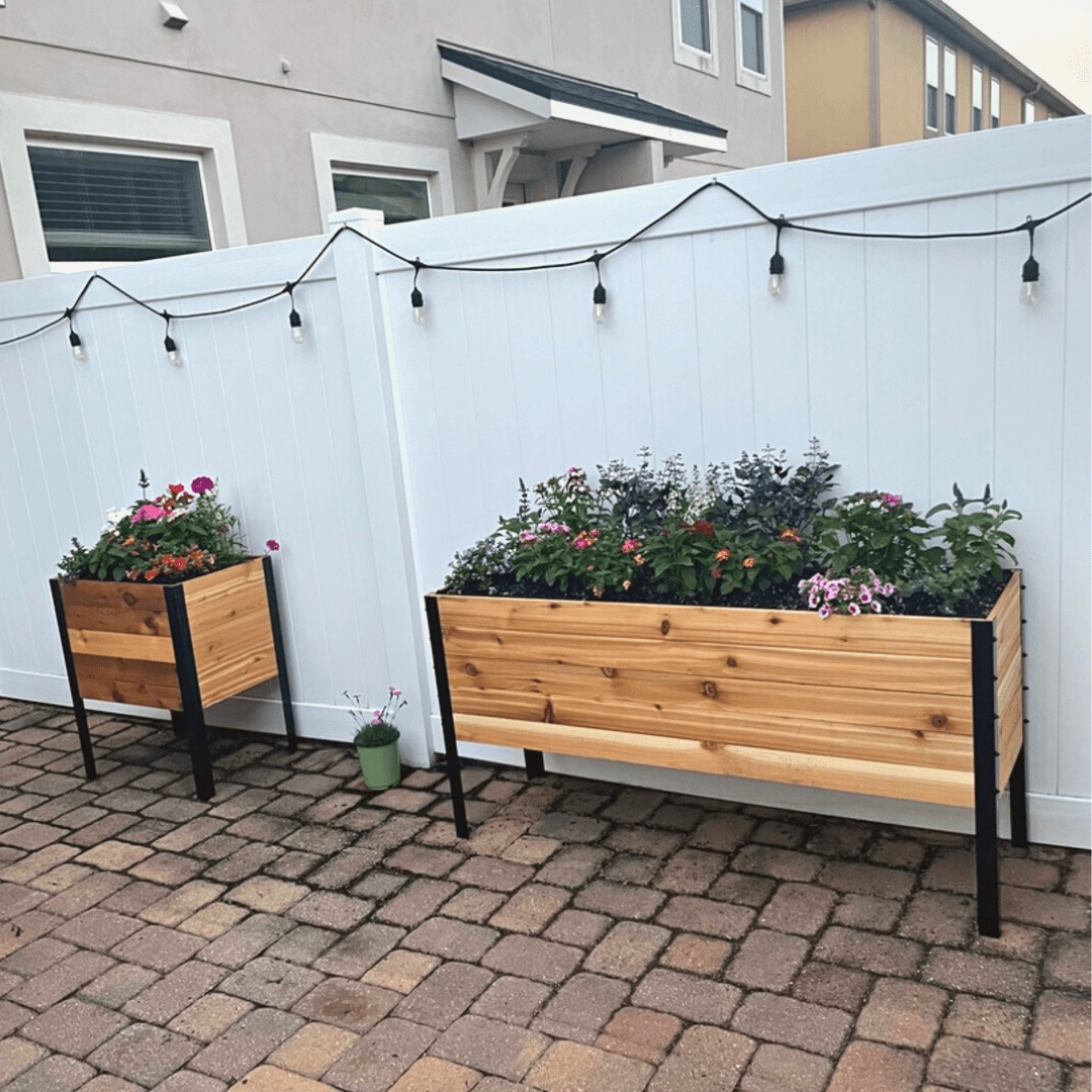 Cedar Planters 18″ X 24″ RAISED GARDEN BED - 30" TALL