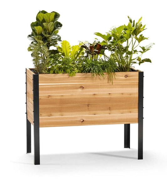 Cedar Planters 18″ X 36″ RAISED GARDEN BED - 30" TALL