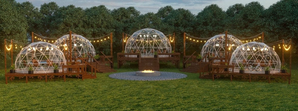 Lumen & Forge Geodesic Greenhouse Dome
