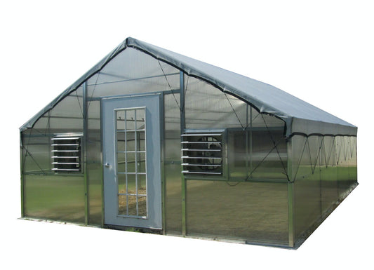Whitney Educational Greenhouse Kit With 8FT High Walls