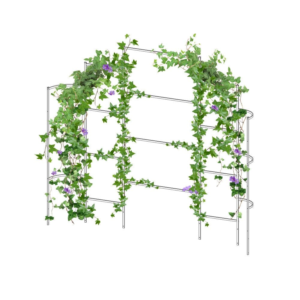 Wall Trellis for Raised Metal Garden Beds